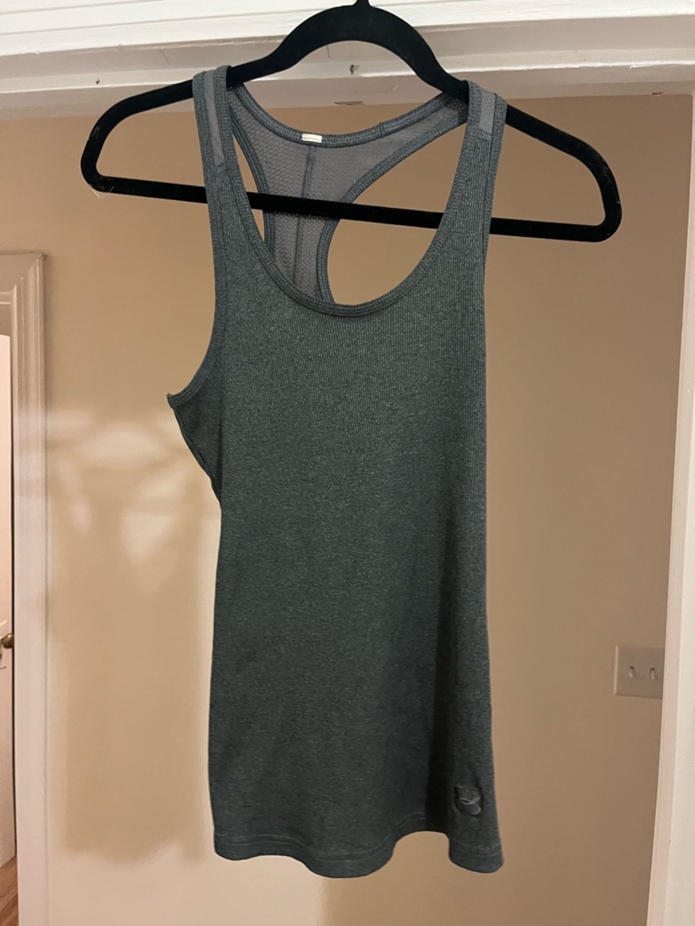 Under Armour Women's Dark Gray Racerback Tank Top
